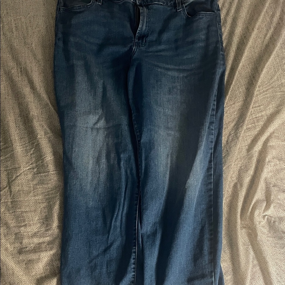 Old Navy Men's Blue Jeans (high rise, “wow loose”)
